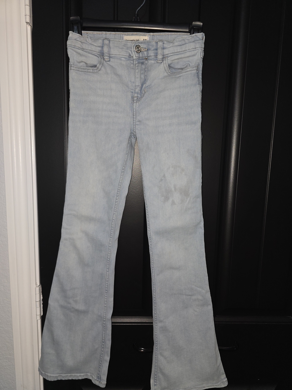 abercrombie kids Light Blue Flare Jeans